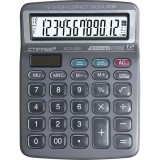 CTIFREE ECO-002 fekete számológép, 138x178mm, 12 számjegy, dual power (ECO-002(SDC-3822C))