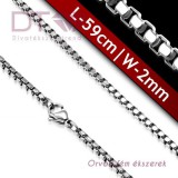 Cube, orvosi fém nyaklánc