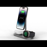 CubeNest S313 Pro 3 az 1-ben vezeték nélküli mágneses töltő MagSafe támogatással - szürke (6974699970255)