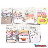 Cuki állatpofis öntapadó post-it