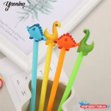 Cuki Dino a jóbarát fekete zselés toll, 0.5mm