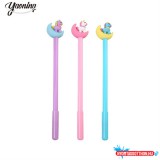 Cuki Holdon ücsörgő unikornis zselés toll