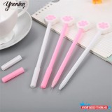 Cuki Pink cicatappancs fekete zselés toll, 0.38mm