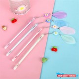 Cuki Radírozható zselés toll - madártollas, 0.5mm