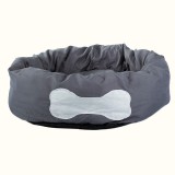 Cukicuccok Kft. Csontmintás közepes kutyafekhely, szürke