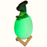 Cukicuccok Kft. Dínó lámpa Parasaurolophus, zöld