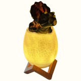 Cukicuccok Kft. Dínó lámpa t-Triceratops, fekete