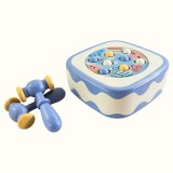 Cukicuccok Kft. Interaktív ütögetős baba játék, kék