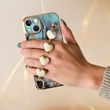 Cukicuccok Kft. IP 13 Trend Case telefontok márvány mintás, kék