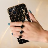 Cukicuccok Kft. IP 14 Plus Trend Case telefontok rombusz mintás, fekete