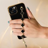 Cukicuccok Kft. IP 14 Trend Case telefontok virágos, fekete