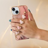 Cukicuccok Kft. IP 15 Plus Trend Case telefontok márvány mintás, rózsaszín