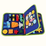 Cukicuccok Kft. Játékos oktató könyv, kék