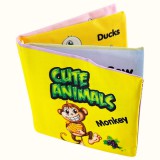 Cukicuccok Kft. Készségfejlesztő babakönyv állatok, színes