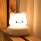 Cukicuccok Kft. Kis cica éjjeli lámpa, fehér