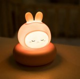 Cukicuccok Kft. Kis nyuszi éjjeli lámpa, rózsaszín