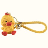 Cukicuccok Kft. Kötött csibe kulcstartó, sárga