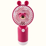 Cukicuccok Kft. Mini hordozható kézi ventilátor macis, magenta