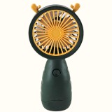 Cukicuccok Kft. Mini hordozható kézi ventilátor szarvas, zöld