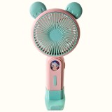 Cukicuccok Kft. Mini hordozható kézi ventilátor telefontartós, rózsaszín