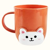 Cukicuccok Kft. Műanyag bögre cica, barna