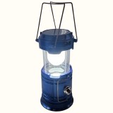 Cukicuccok Kft. Napelemes kempinglámpa powerbank funkcióval, kék