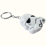 Cukicuccok Kft. Rohamosztagos 3D sisak kulcstartó, fehér