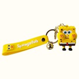 Cukicuccok Kft. Spongyabob kulcstartó, sárga