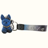 Cukicuccok Kft. Ülő graffiti kutya kulcstartó, kék