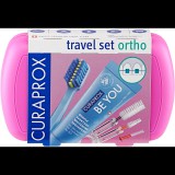 CURAPROX Travel Set Ortho, rózsaszín (7612412431384)