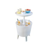 Curver Cool bar műanyag világítós party kellék fehér