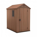 Curver Darwin 4x6 műanyag kerti ház barna színben