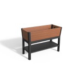 Curver Darwin garden bed rpo műanyag kerti virágláda whiskey barna