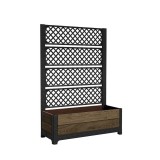 Curver Deco tulip hátfallas virágláda 110l dió