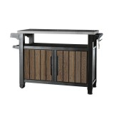 Curver Decocoat unity műanyag xl kerti grill asztal 207l