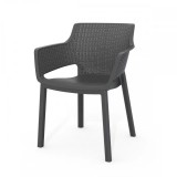 Curver Eva műanyag kerti szék grafit