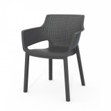 Curver Eva műanyag kerti szék grafit