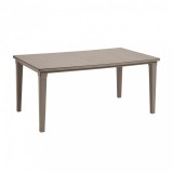 Curver Futura műanyag kerti asztal, cappuccino