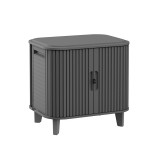 Curver Garden luxe műanyag kültéri zárható szekrény szürke
