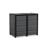 Curver Hide away kültéri szemetes tároló 240 l szürke