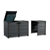 Curver Hide away kültéri szemetes tároló - kiegészító elem 240 L szürke