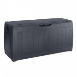 Curver Hollywood műrattan kerti tároló 270L grafit