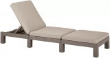 Curver Keter Keter Daytona állítható exkluzív polyrattan kerti napozóágy