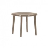 Curver Lisa műanyag kerti asztal, cappuccino színben