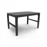Curver Lyon rattan kerti asztal grafit