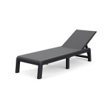 Curver Mallorca műanyag napozóágy grafit