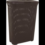 Curver Natural Style Rattan hatású ruháskosár 40L - Barna (193009)