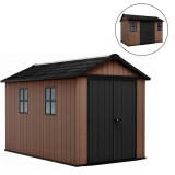 Curver Newton Plus wide 11 x 7,5 műanyag kerti ház barna