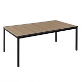 Curver Porto 200 műanyag kerti asztal kőris