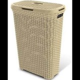 Curver RATTAN 40 literes krémszínű szennyeskosár (00709-885)